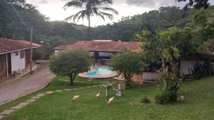 Sítio 3 alqueires com cachoeira,Rio e lazer completo Paraibuna/ SP