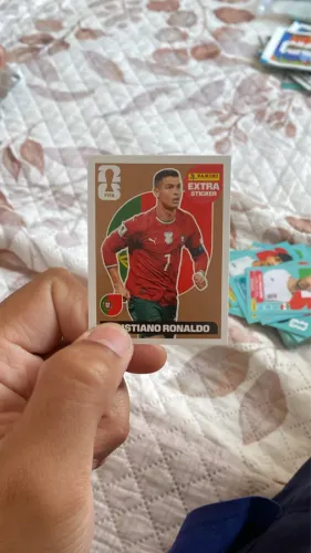 Figurinha Extra CR7 Bronze 2026