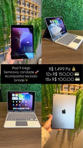 iPad 9 64gb - Seminovo - Oportunidade - Garantia 6 meses