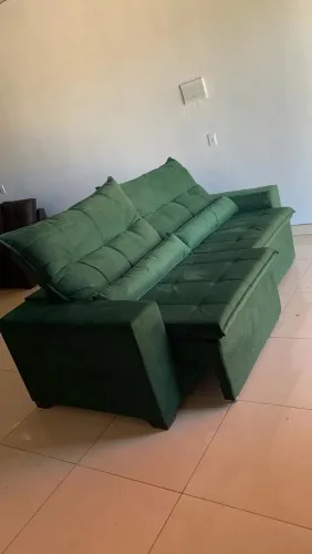 Sofá retrátil e reclinável 
