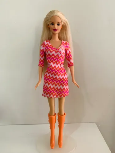 Boneca Barbie Zig Zag Fashion 2002 Mattel