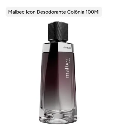 Malbec Icon Colônia 100ml Boticário 