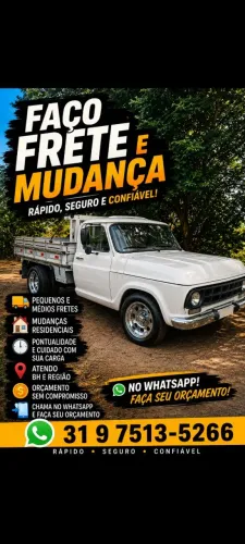 Frete Caminhão | Carreto | Mudanças | BH e Região