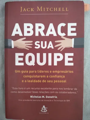 Livro Abrace sua equipe - Jack Mitchell