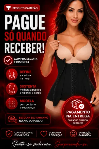 ? Cinta Modeladora Premium - Pague Somente na Entrega! ?