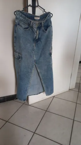 Saia jeans Hering