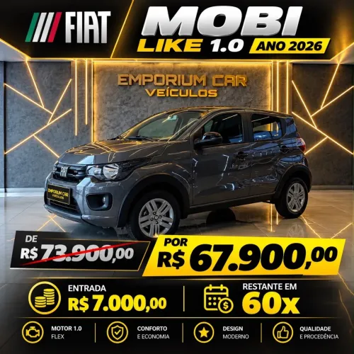 Fiat Mobi Like 1.0 Fire Flex 5P. 2026