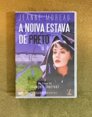 DVD Versátil A Noiva Estava de Preto - François Truffaut - Edição Oficial