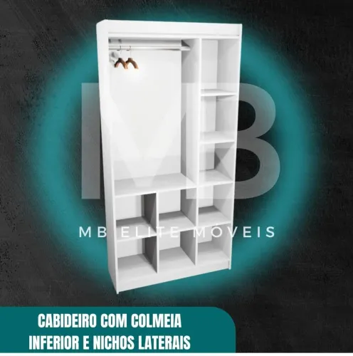 Cabideiro com Colmeias/Nichos