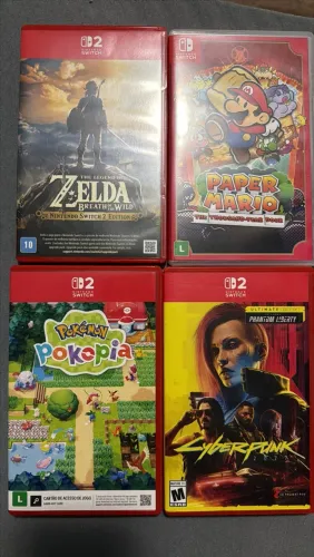 Jogos Nintendo Switch e ns2