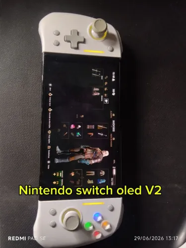 Nintendo switch oled novo + TV TCL 43 POLEGADAS