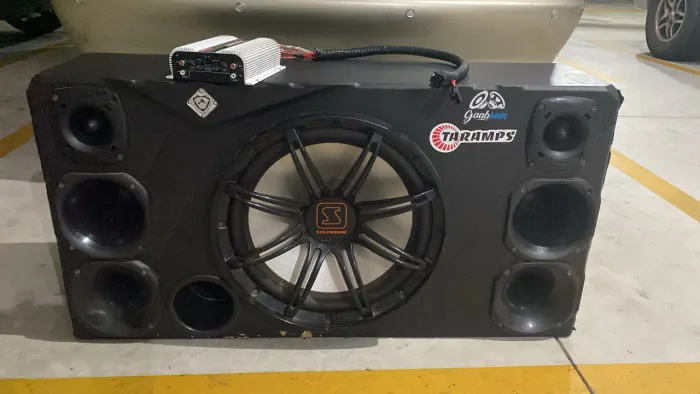 Som automotivo subwoofer 15