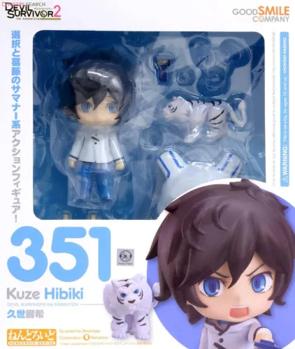 Good Smile Company Devil Survivor 2 Kuze Hibiki + Byakko Nendoroid Figure