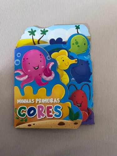 Livro Infantil Divertido Livrinho para Explorar: Minhas Primeiras Cores