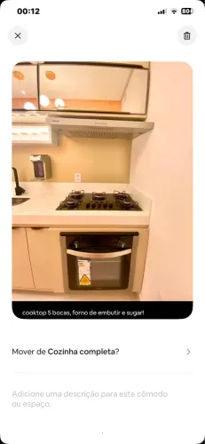 Cooktop semi-novo em excelente estado!