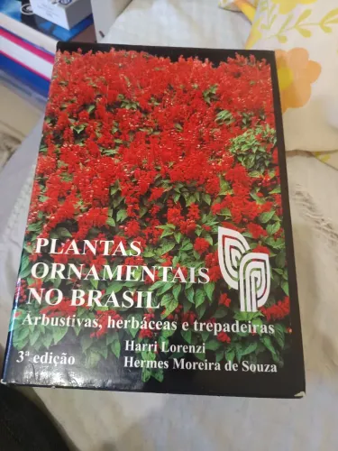 Livro plantas ornamentais do Brasil