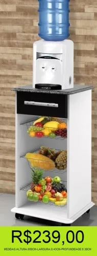fruteira - com gaveta - compre e retire hoje mesmo
