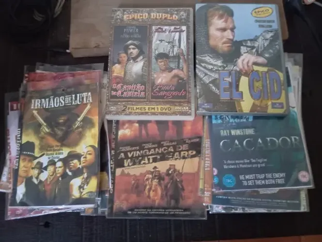 DvDs de filmes de faroeste