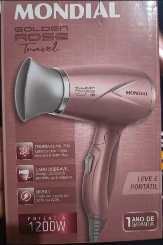 Secador de cabelo Mondial bivolt NOVO