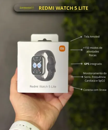 Relógio digital Redmi Wacht 5 lite 