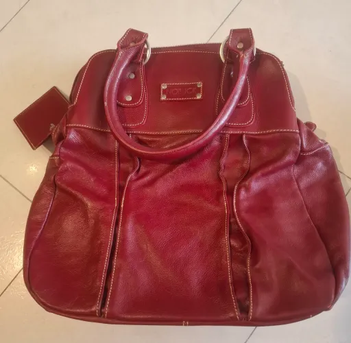 Bolsa de mão Nobuck