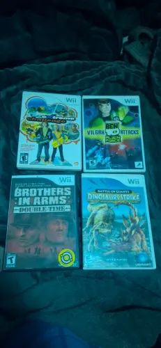 LOTE DE JOGOS NINTENDO WII