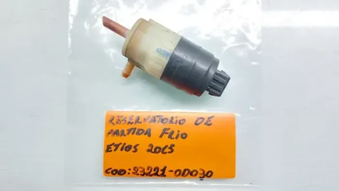 Motor Esguicho Partida Fria Toyota Etios 1.3 Ano 2014 2015