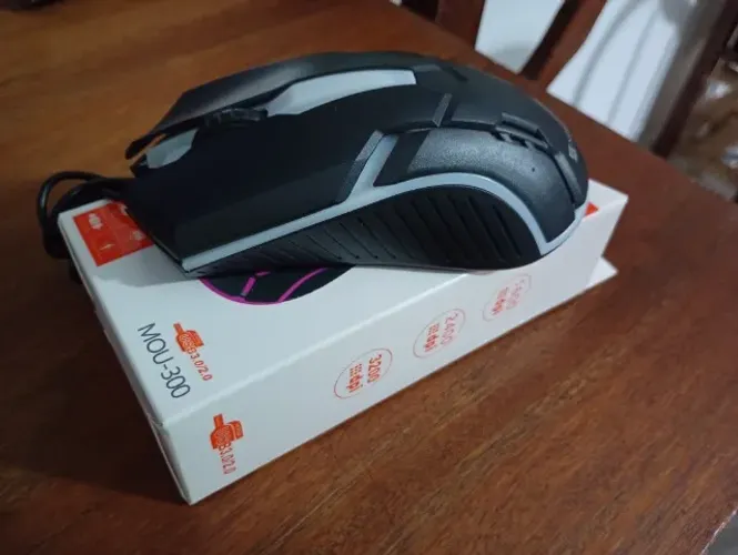 Mouse Gamer RGB - Novo