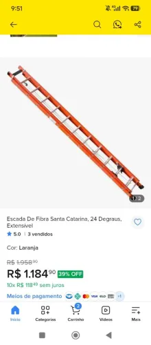 Vendo uma eacada do mesmo modelo semi nova em boas condições 