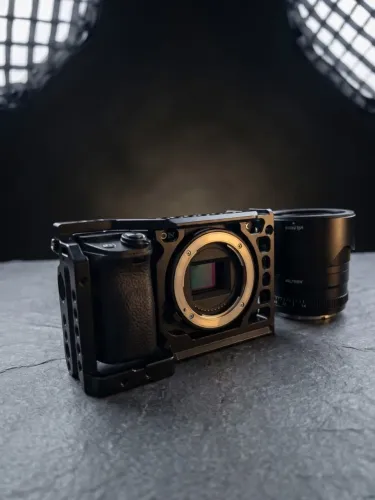 Câmera Sony a6300+cage+beterias