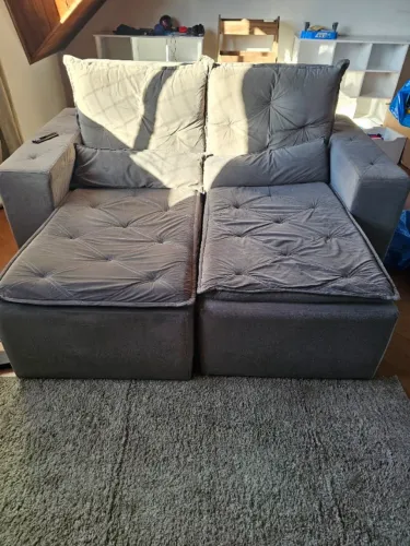 Sofa 2 lugares em bom estado. Barato!