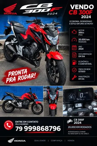 Vendo twister 300f moto muita conservada