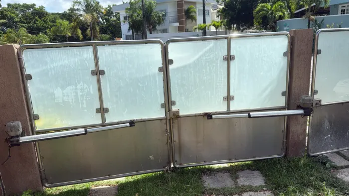 Portão residencial garagem
