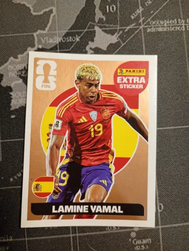 FIGURINHA EXTRA LAMINE YAMAL BRONZE