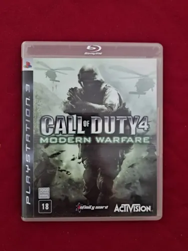 Call of Duty 4 - Modern Warfare - PS3 - Mídia física