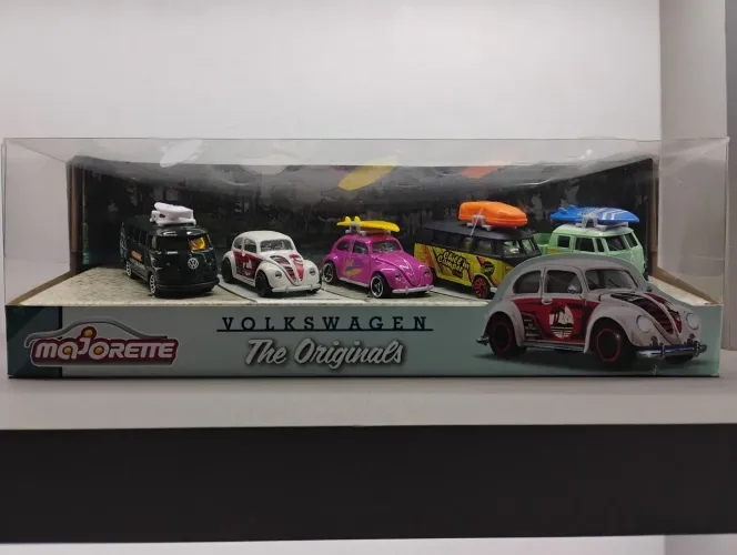MAJORETTE VOLKSWAGEN THE ORIGINALS 5 PIECES GIFTPACK