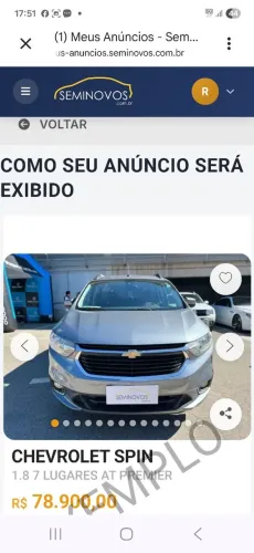 Chevrolet Spin Premier 1.8 8V Econo.flex 5P Aut. 2021