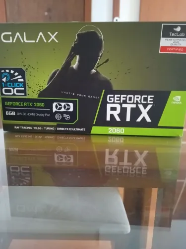 Placa de Vídeo Galax GeForce RTX 2060