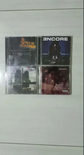 CDs Originais Eminem (Encore Duplo)