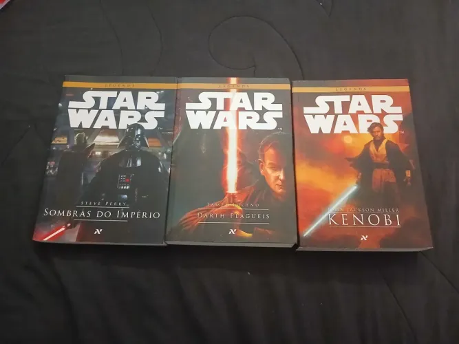 Star wars Legends - Darth Plagueis, Sombras do Império e Kenobi