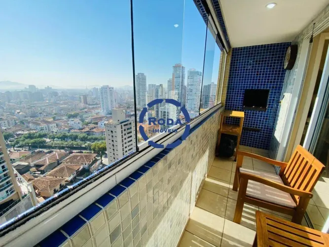 apartamento à venda Boqueirão-Santos/Sp