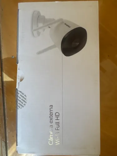 Câmera externa Wi-Fi Intelbras 