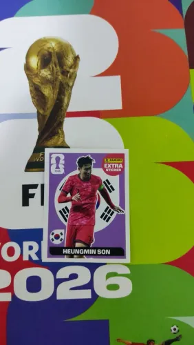Figurinha rara da copa 2026