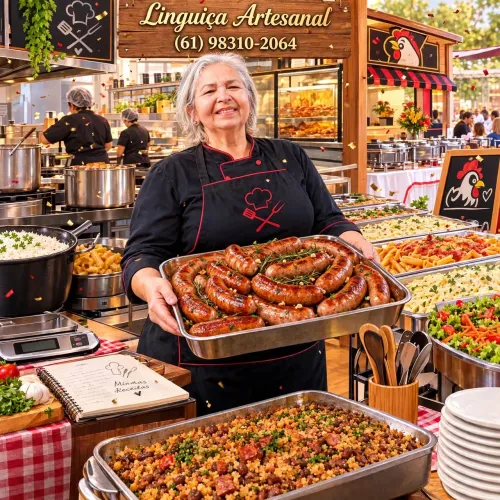 Vendo linguica caseira artesanal