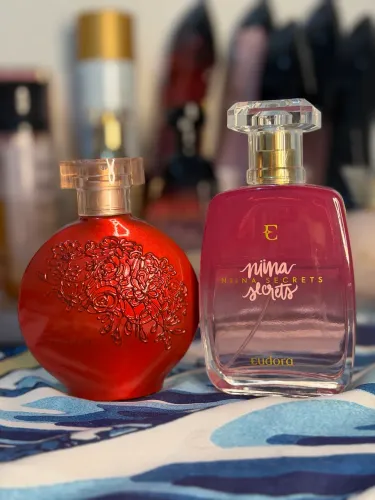 Kit 2 perfumes. Floratta Red e Niina Secrets