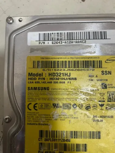 HD Samsung HD321HJ 320 GB Sata