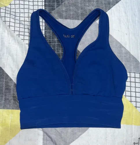 Top azul de academia P