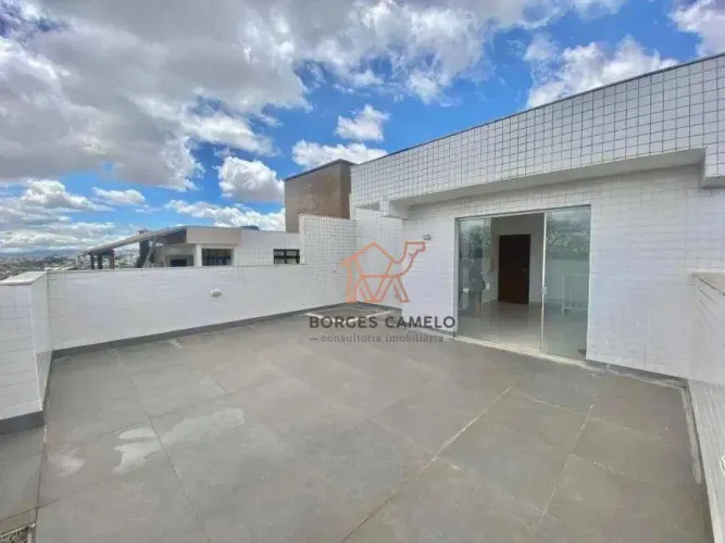 Cobertura com 4 quartos para alugar, 182 m² por R$ 6.000/mês - Dona Clara - Belo Horizonte