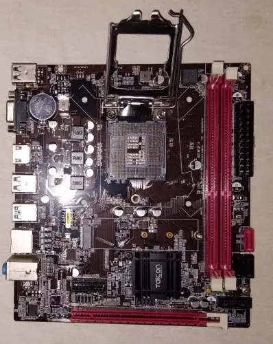 Placa mãe B75 Socket LGA 1155 em excelente estado