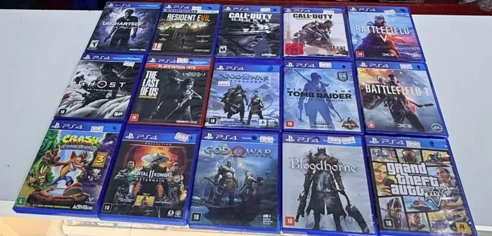 Jogos de ps4 apartir de 50 reais